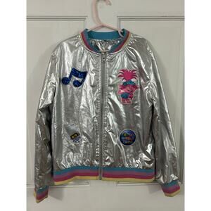 Trolls World Tour Girls Zip Up Jacket Size L (10/12)